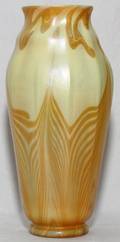 LC TIFFANY GOLD FAVRILE GLASS VASE C18961900