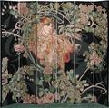 ART NOUVEAU STYLE SIXPANEL SCREEN