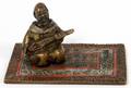 AUSTRIAN COLD PAINTED BRONZE ARAB FIGURE