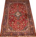KASHAN HANDWOVEN WOOL RUG