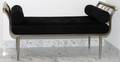 DESIGN INSTITUTE AMERICA STEEL  SUEDE BENCH