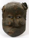 AFRICAN TRIBAL CARVED WOOD MASK