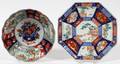 JAPANESE IMARI PORCELAIN BOWL  OCTAGONAL PLATE