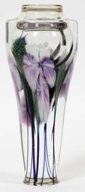 DAVID LOTTON STUDIO GLASS VASE 1999