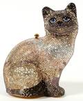 JUDITH LEIBER SIAMESE CAT MINAUDIERE