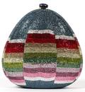 JUDITH LEIBER MULTICOLOR MINAUDIERE