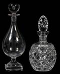 WATERFORD CUT CRYSTAL DECANTERS TWO