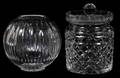 WATERFORD CUT CRYSTAL ROUND VASE  CANDY JAR