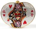 JUDITH LEIBER QUEEN OF HEARTS MINAUDIERE