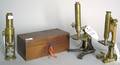 Brass microscope