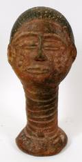 AFRICAN TERRACOTTA ANCESTRAL BUST