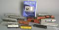 Group of Bachman toy trains