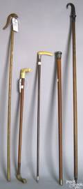 Five canes