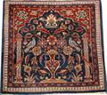 ANTIQUE PERSIAN KERMAN WOOL RUG C1930