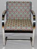 BRUNO STEEL ARM CHAIR