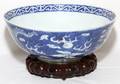 CHINESE MING BLUE  WHITE PORCELAIN BOWL