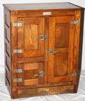 BELDINGHALL CO OAK ICE BOX
