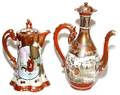 JAPANESE KUTANI PORCELAIN CHOCOLATE POT  EWER