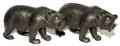 BRONZECLAD BEARS PAIR