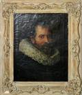 AFTER VELASQUEZ OIL PORTRAIT OF A MAN WITH BEARD