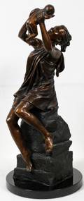 LARAN GHIGLIERIBRONZE SCULPTURE 2000 FIRST BORN