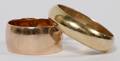 14KT YELLOW GOLD WEDDING BANDS 2 PCS