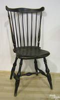 New England painted fanback windsor side chair ca 1785