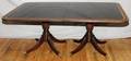BAKER FEDERAL STYLE MAHOGANY DINING TABLE