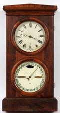 SETH THOMAS ROSEWOOD CASE CALENDAR CLOCK C 1870