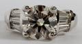 PLATINUM  301CT DIAMOND RING 6 GIA