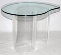MID CENTURY MODERN ACRYLIC COFFEE TABLE
