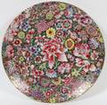 QIANLONG FAMILLE PLATE