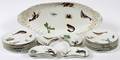 MARX  GUTHERZ AUSTRIAN PORCELAIN FISH SET