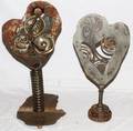 MOJO METAL SCULPTURES 2 PCS