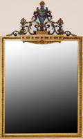 CARVED WOOD  GESSO MIRROR