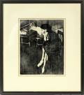 RAPHAEL SOYER ETCHING PLATE SZ