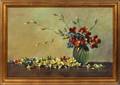 GILBERT OIL ON CANVAS C 1930 STILL LIFE