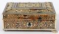 NO ONLINE BIDDINGANGLOINDIAN IVORY  TORTOISE BOX