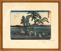 HIROSHIGE JAPANESE WOODBLOCK PRINT