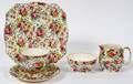 ROYAL WINTON CHINTZ PORCELAIN LUNCHEON WARE