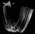 STEUBEN STAR STREAM CRYSTAL SCULPTURE