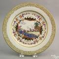 Chinese export porcelain plate mid 18th c