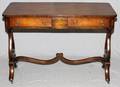 OLD COLONY FURNITURE CO MAHOGANY CONSOLE TABLE