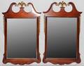 FEDERAL STYLE MAHOGANY WALL MIRRORS PAIR