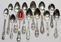 BLACK AMERICANA STERLING SOUVENIR SPOONS