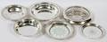 AMERICAN STERLING BOWLS  BOTTLE COASTERS SIX