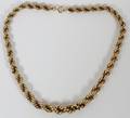 14 KT YELLOW GOLD ROPE NECKLACE