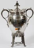 MERIDEN  CO SILVERPLATE TEA URN C 1893
