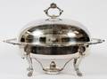 SILVERPLATE DOMED CHAFING DISH