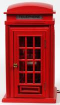 MINIATURE LONDON TELEPHONE BOOTH TELEPHONE
